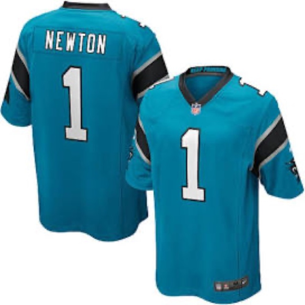 Cam newton jersey game worn size 44
